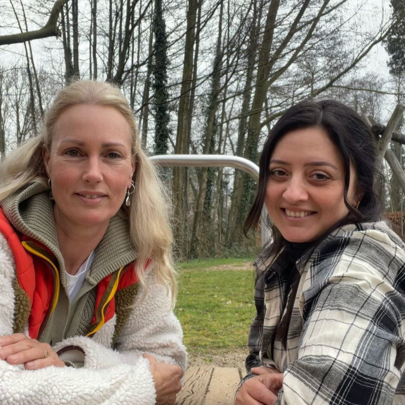 Leontine en Neslihan