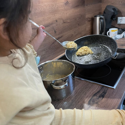 Kartoffelpuffer backen